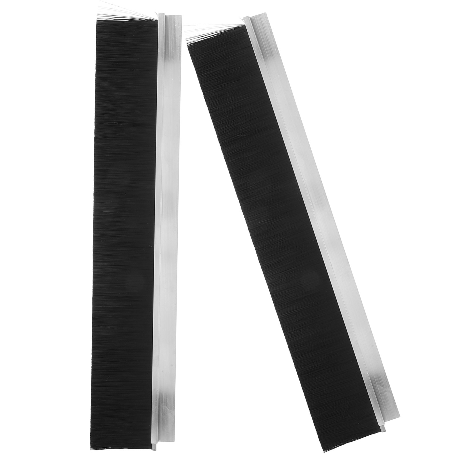 Door Stopper Heavy - 2Pcs Garage Door Brush Sweep 19.7x2