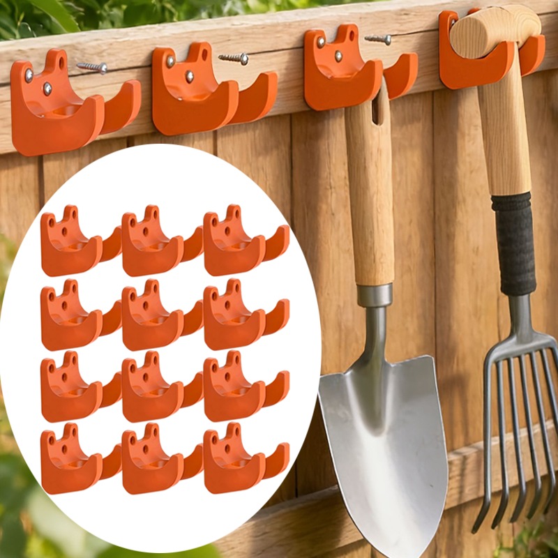 Door Stopper Heavy - 2-10PCS Heavy-Duty Garden Tool Rack Wall