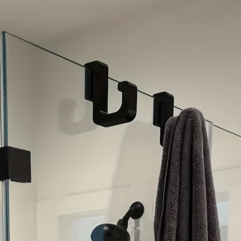 Door Stopper Heavy - 2pcs 3D Heavy-duty Shower Hook,suitable for