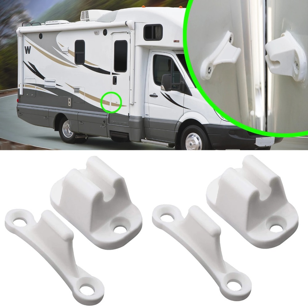 Door Stopper Heavy - 2 Sets Resile Nylon Caravan Door