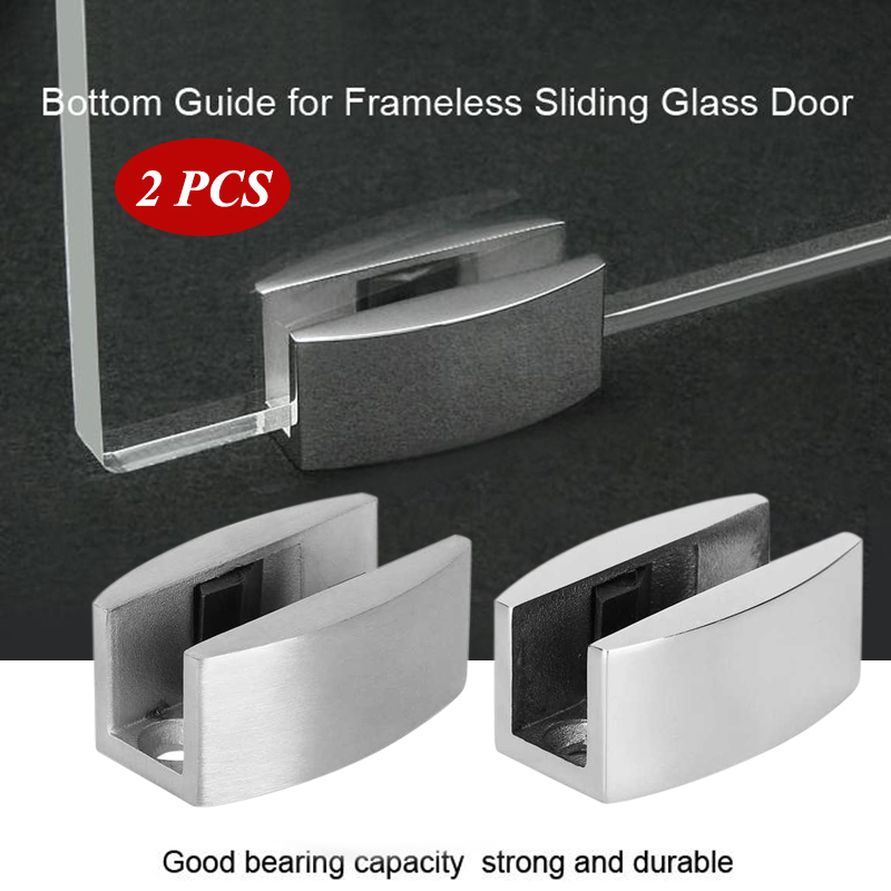 Door Stopper Heavy - 2 PCS Stainless steel 304 Glass