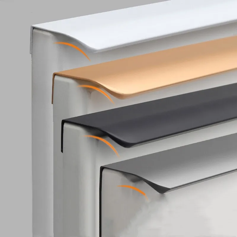 Furniture Rotating Hardware - Gold Kitchen Cabinet Wardrobe Door Invisible