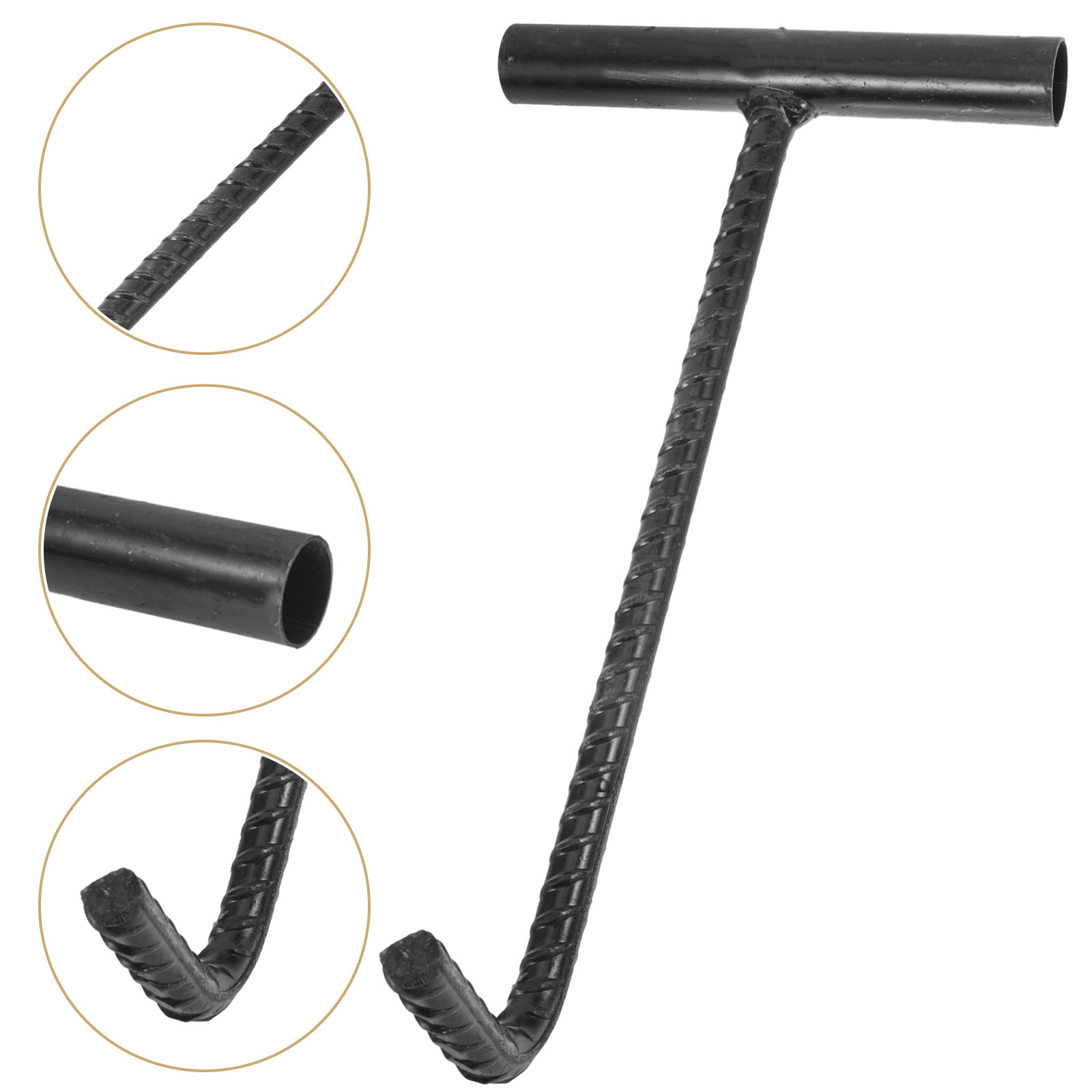 Door Stopper Heavy - Manhole Cover Hook T Shaped Heavy