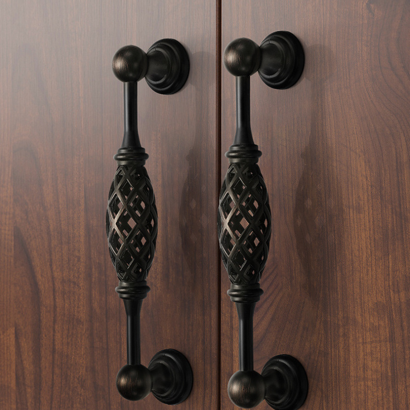 Vintage Furniture Hardware Pulls - 1pc Vintage Antique Bronze Cabinet Handles