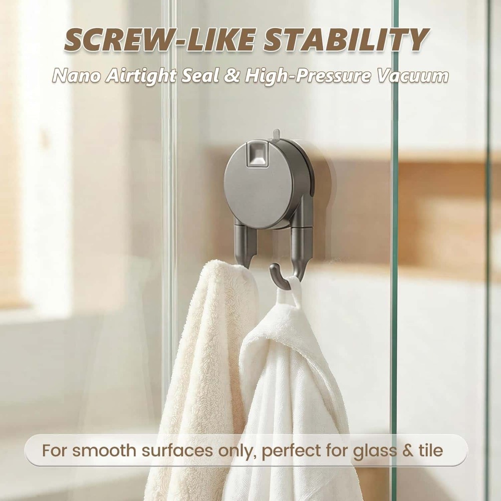 Door Stopper Heavy - No Drill Suction Cup Hooks, Heavy
