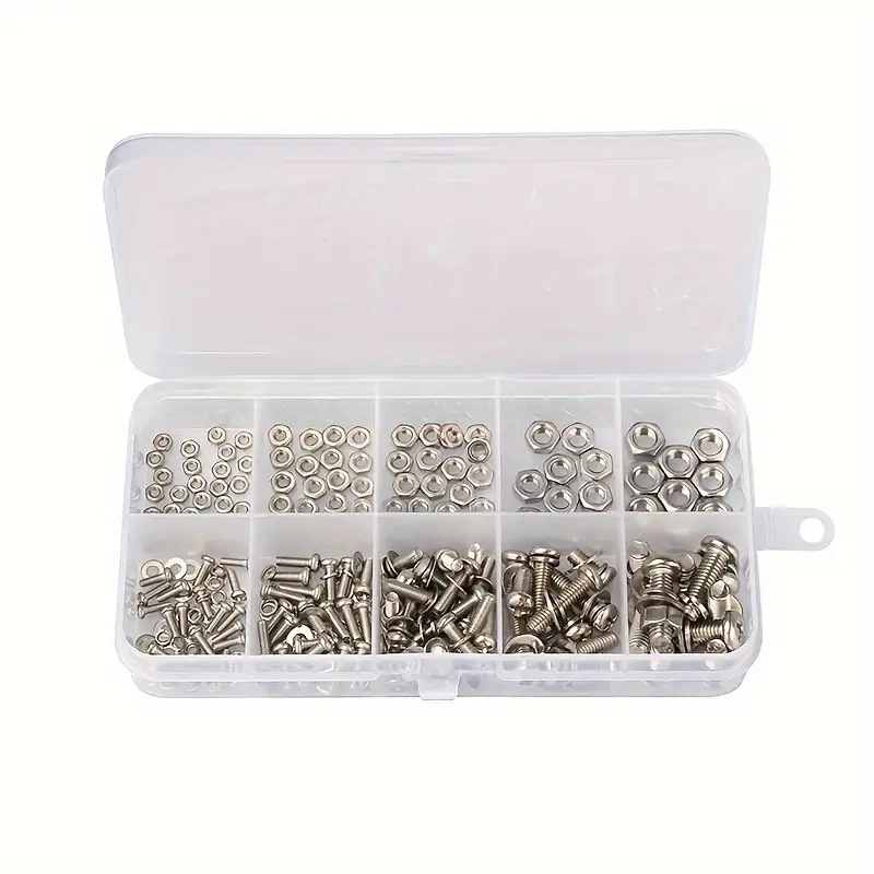 320PCS Hex Nuts & Bolts Set M2 - Universal Furniture Hardware review and price
