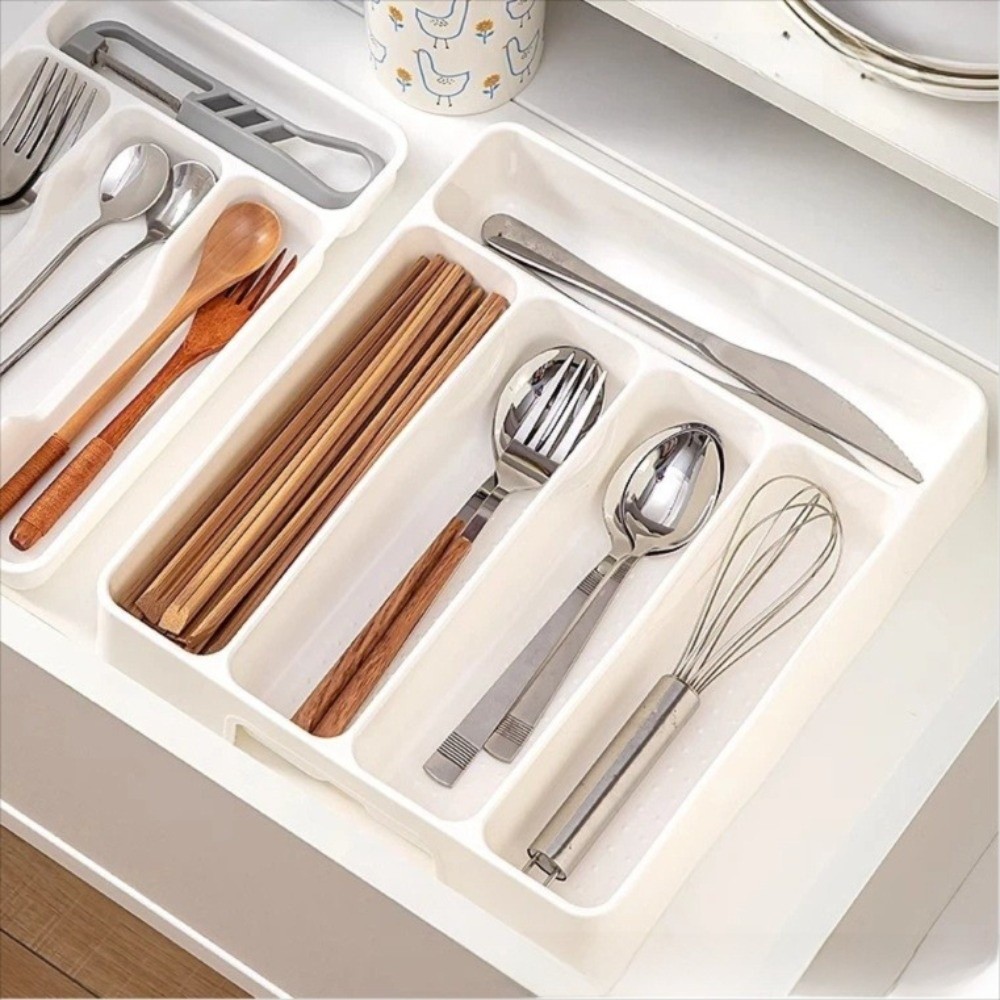 Quality 4/5 Compartments Cutle - Drawer Organizer Peg review and price