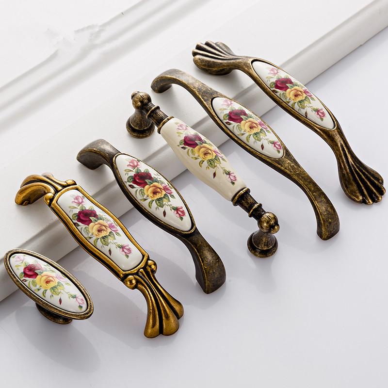 Vintage Ceramic Handle Antique - Vintage Furniture Hardware Pulls review and price