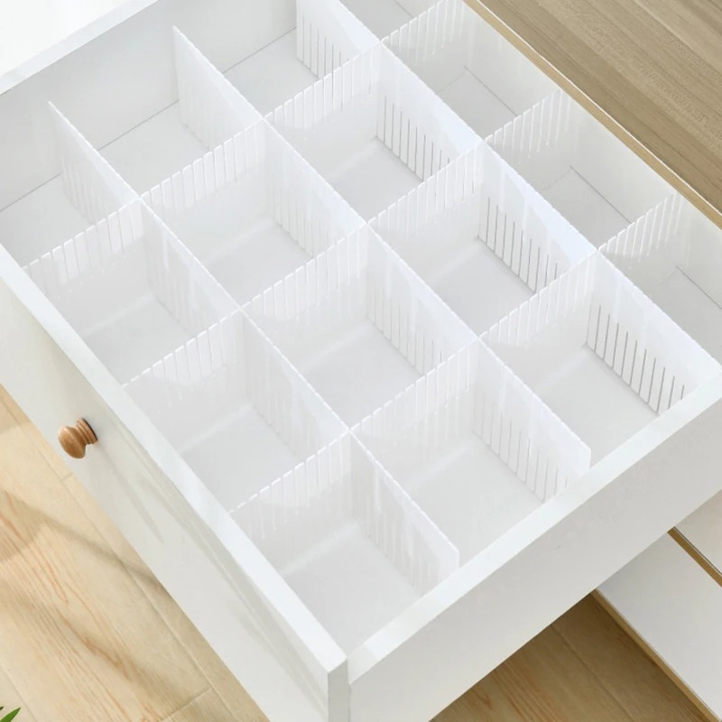 4/8/12PCS Adjustable Drawer Di - Drawer Organizer Peg review and price