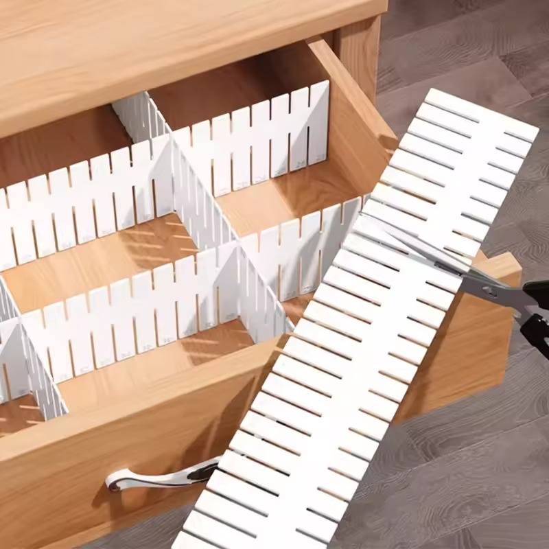 4/8/12PCS Adjustable Drawer Di - Drawer Organizer Peg review and price