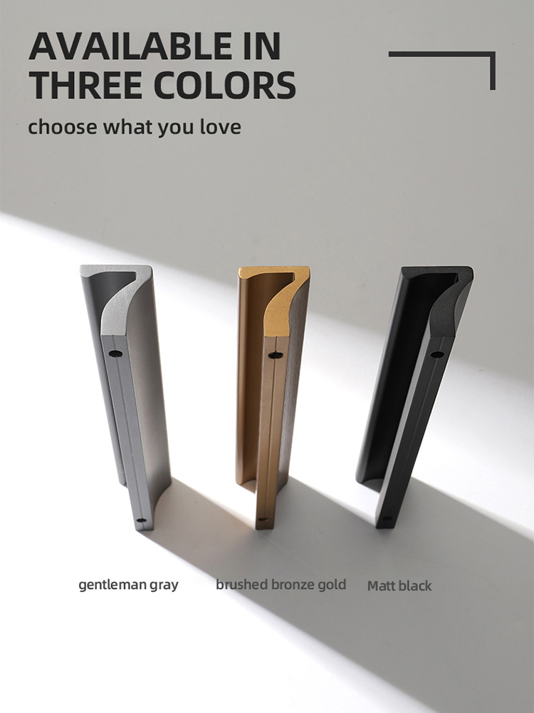 KAK Black Hidden Cabinet Handl - Furniture Rotating Hardware review and price