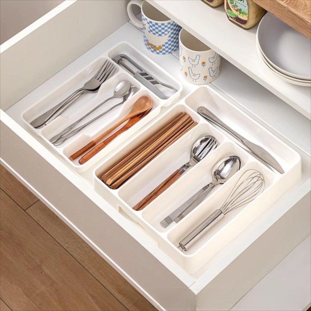 Quality 4/5 Compartments Cutle - Drawer Organizer Peg review and price