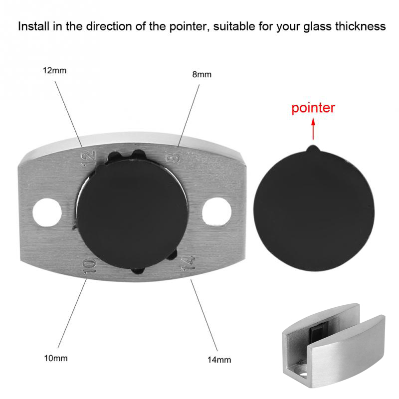 2 PCS Stainless steel 304 Glas - Door Stopper Heavy review and price