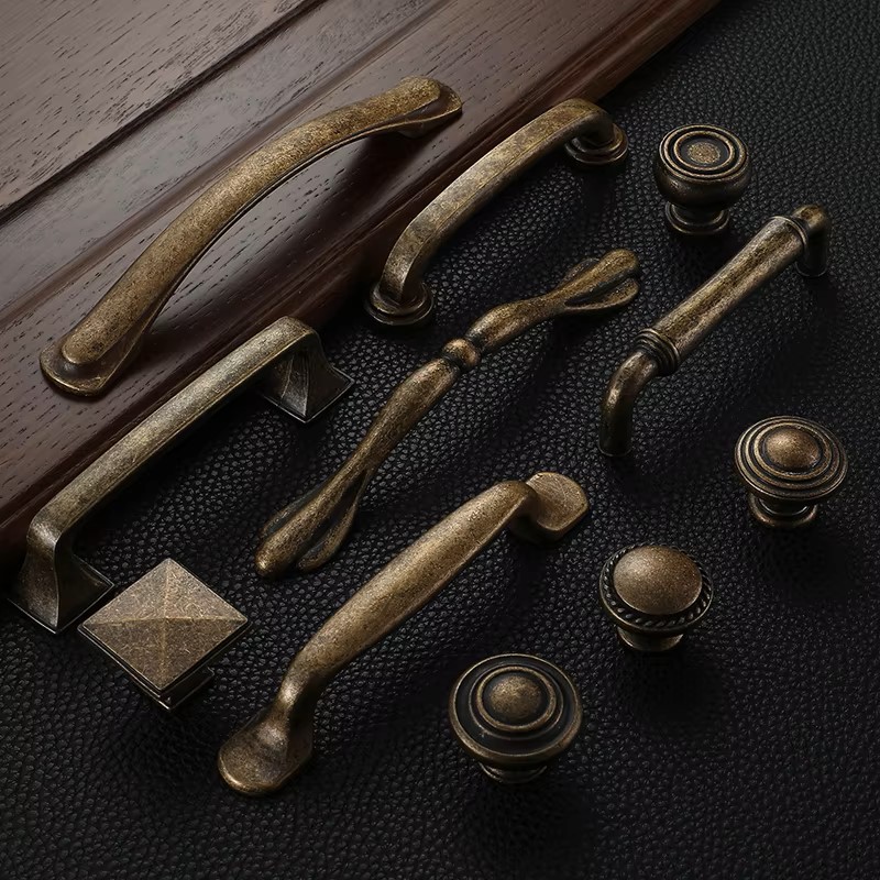 Antique Bronze Wardrobe Door H - Vintage Furniture Hardware Pulls review and price