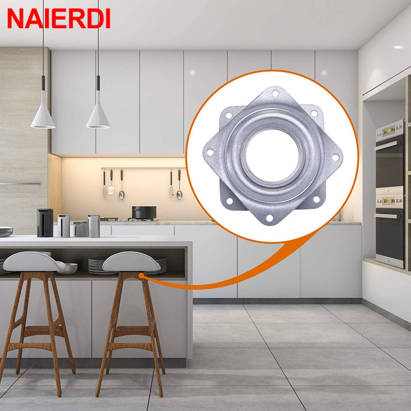 NAIERDI 3 inch Swivel Plates F - Furniture Rotating Hardware review and price