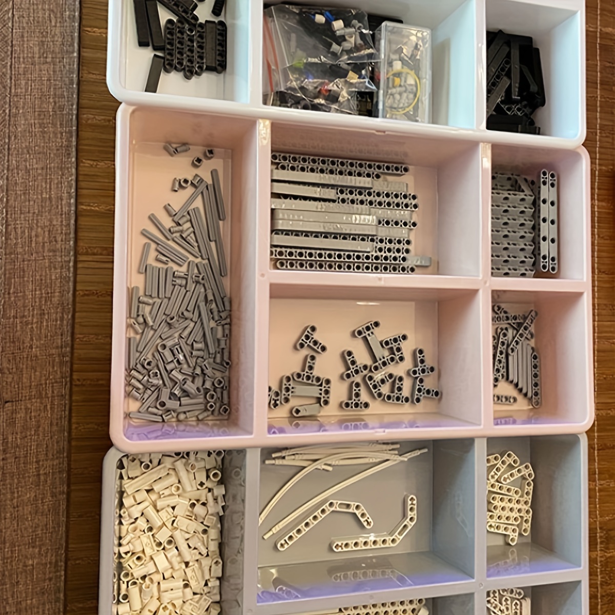 2PCS Divided Storage Box, Mult - Drawer Organizer Peg review and price