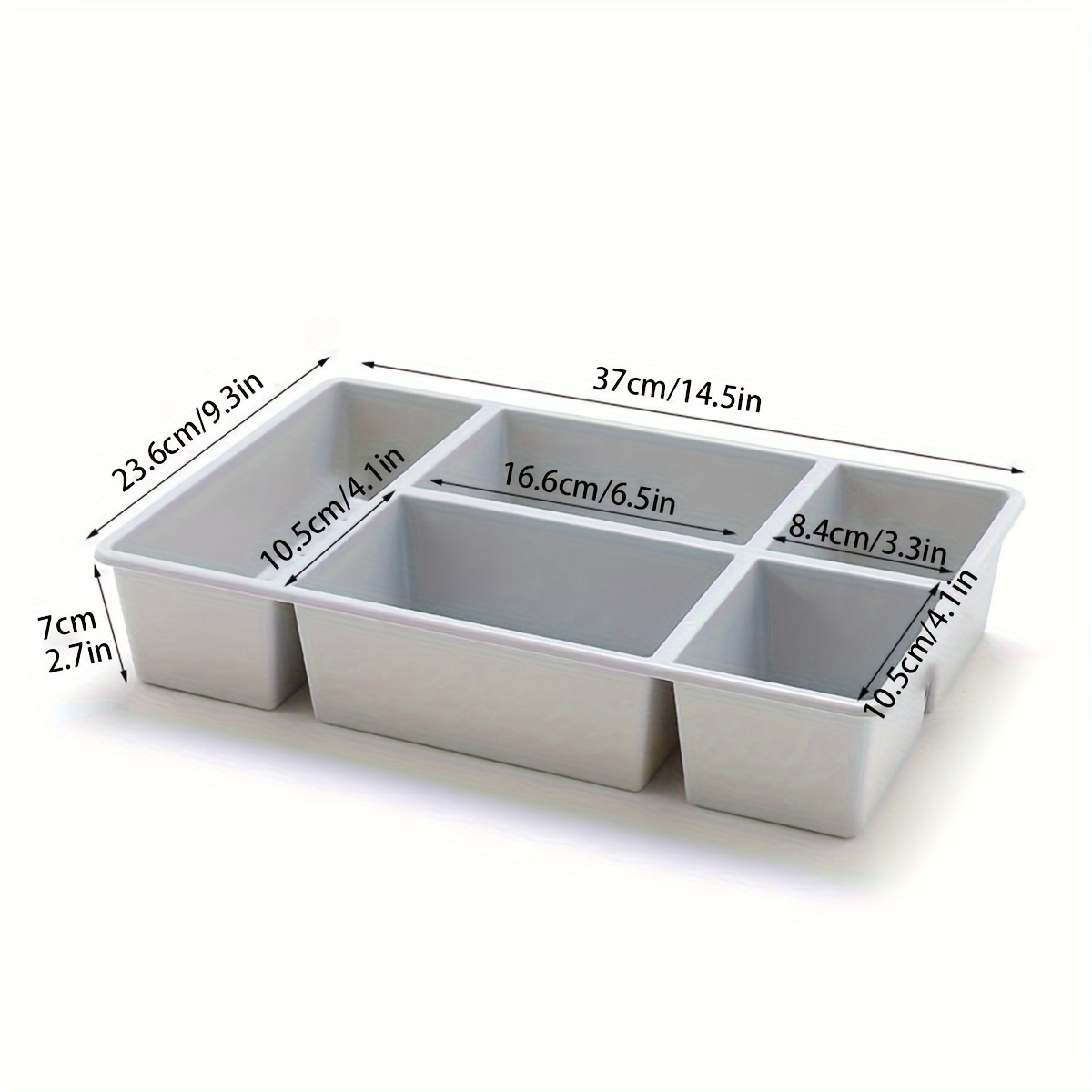 2PCS Divided Storage Box, Mult - Drawer Organizer Peg review and price