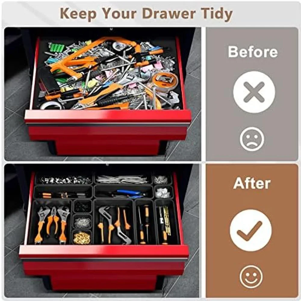 32PCS Desk Drawer Organizers 3 - Drawer Organizer Peg review and price