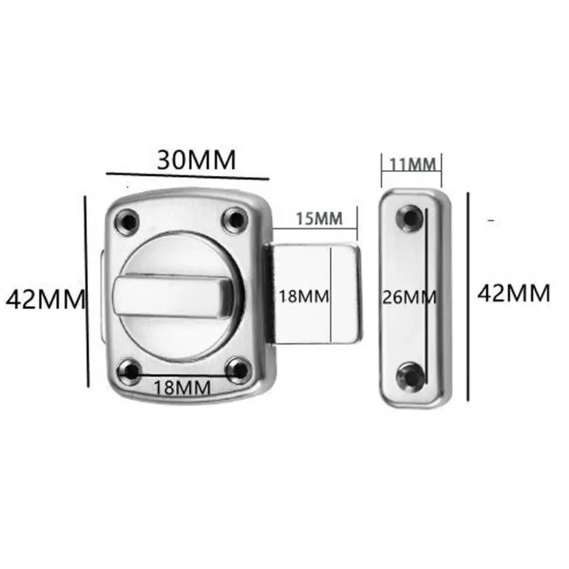 Anti-theft Cast Metal Door Lat - Door Stopper Heavy review and price