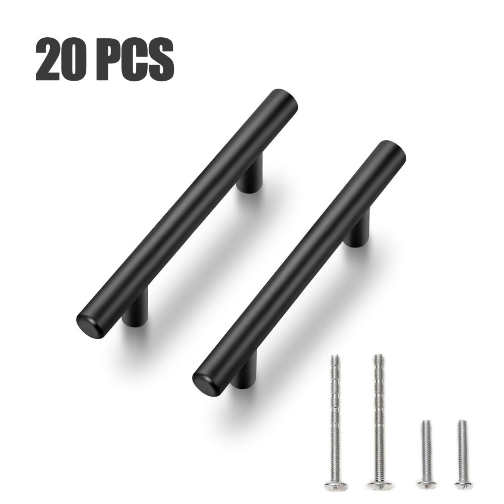 20 PCS Cabinet Pulls Matte Bla - Furniture Rotating Hardware review and price