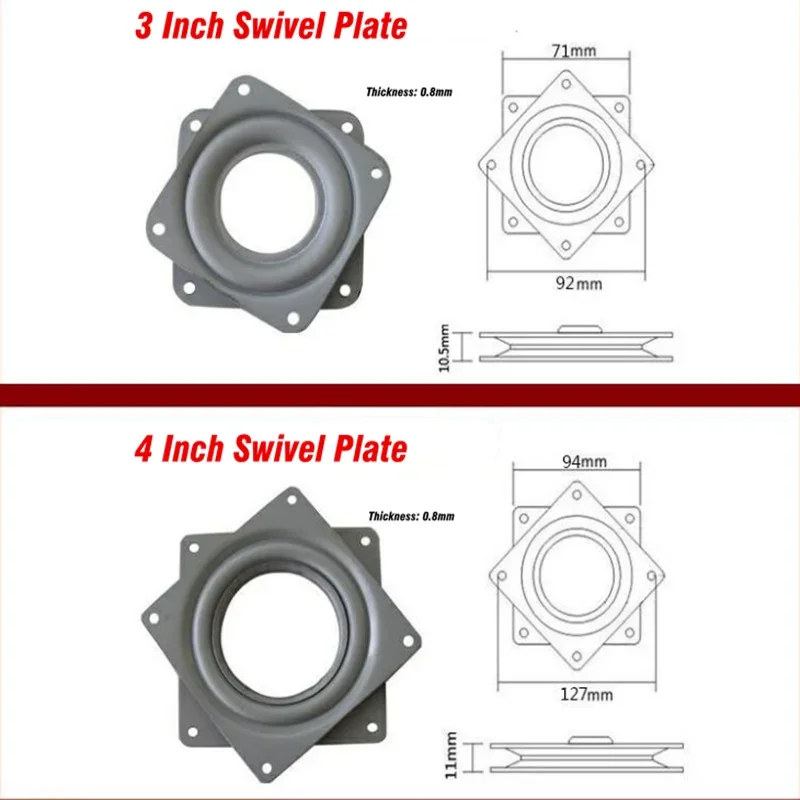 Heavy Duty Lazy Susan Bearing  - Furniture Rotating Hardware review and price